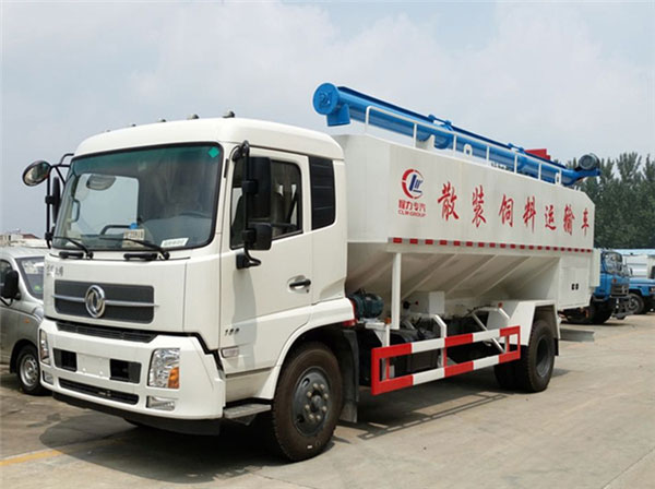 東風天錦12噸散裝飼料運輸車