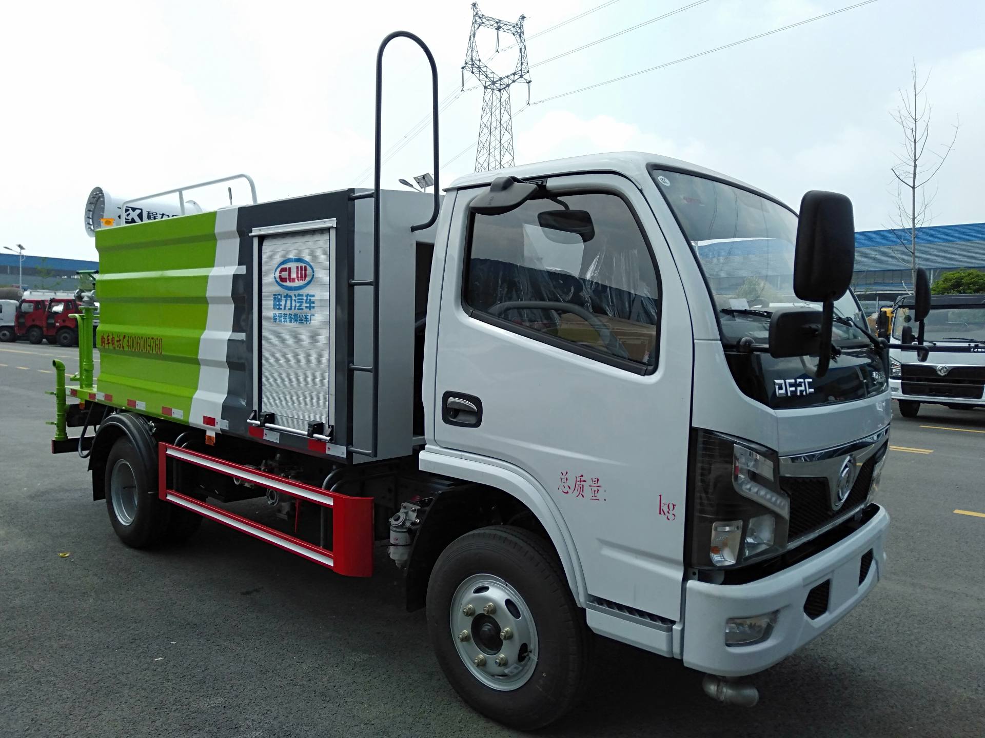 東風30米霧炮多功能抑塵車可噴灑農藥