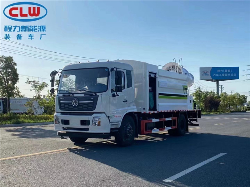 冬季加強(qiáng)抑塵增濕優(yōu)化城區(qū)環(huán)境霧炮抑塵車(chē)首當(dāng)其沖