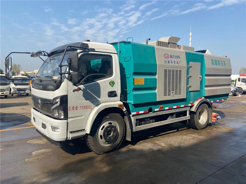 每天一款財富車型推薦：東風華神純電動吸塵車降低TSP和PM2.5濃度，有效提高精細化作業水平