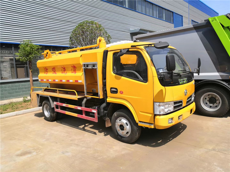 東風(fēng)國(guó)六多利卡清洗吸污車吸污部分采用山東SK-12水循環(huán)泵