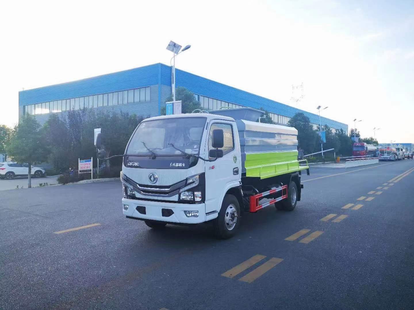 程力藍(lán)牌凱馬餐廚車(chē)操作視頻