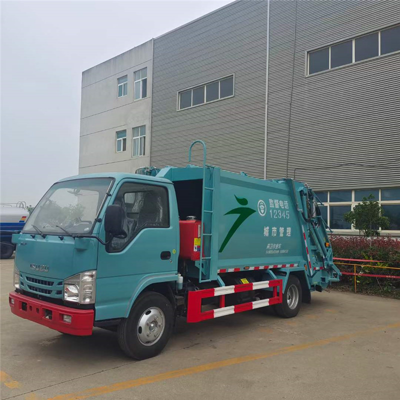 程力五十鈴6方壓縮式垃圾車