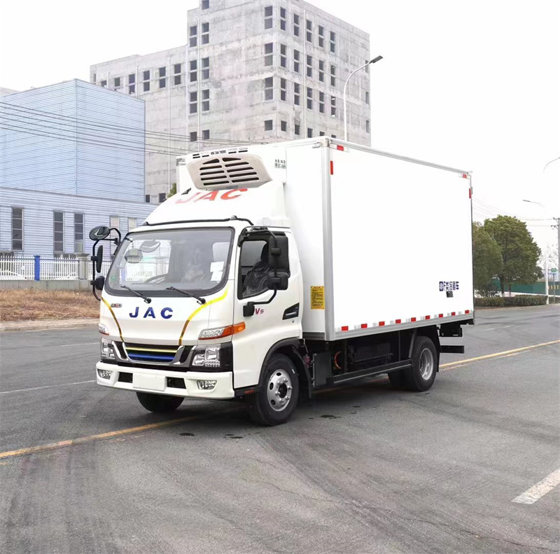 買江淮聚寶盆混動(dòng)冷藏車，上綠牌，免交購置稅